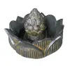 Product image 4 of the product “Watergame lotus, 60cm Ø | GRC (Glassfibre Reinforced Concrete), Copper Finish ”